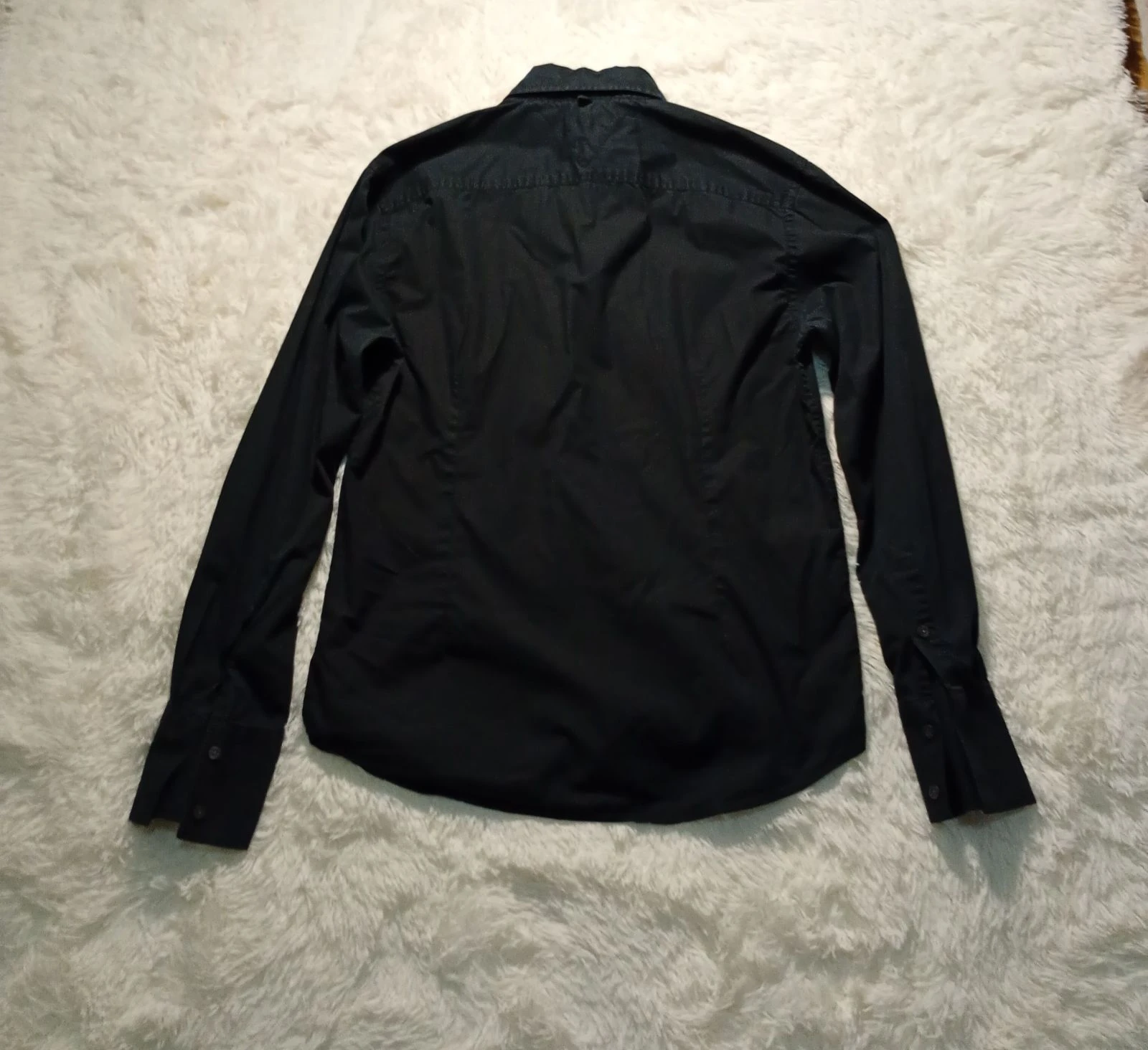 Tommy Hilfiger Black Shirt Y2K Size L – photo 5